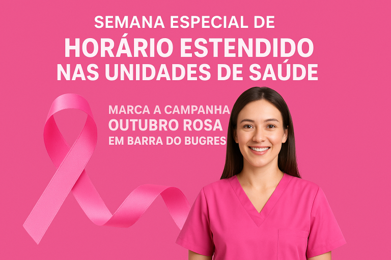 Semana Especial de Horário Estendido nas Unidades de Saúde