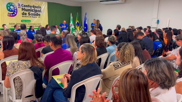 Barra do Bugres realiza Conferência Municipal de Saúde para traçar melhorias e diretrizes para o SUS