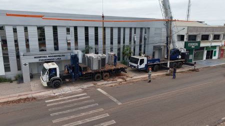 Obras do Hospital Municipal Roosevelth Figueiredo Lira Avançam em Barra do Bugres