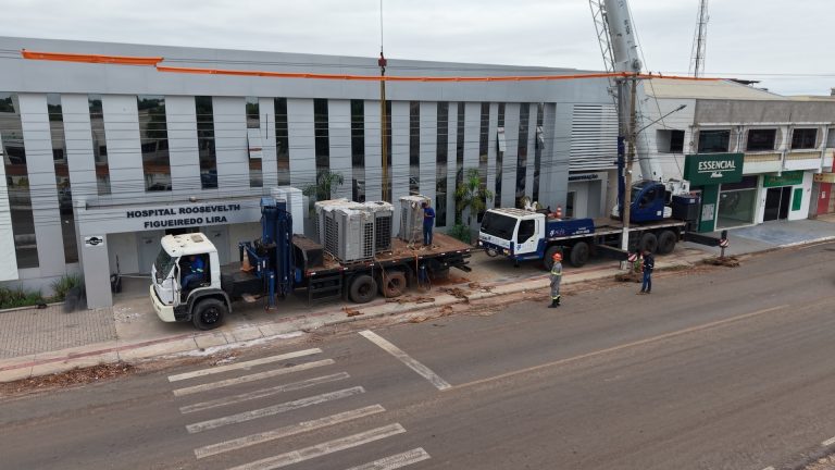 Obras do Hospital Municipal Roosevelth Figueiredo Lira Avançam em Barra do Bugres